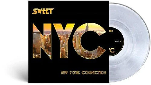 SWEET - NEW YORK CONNECTION - CRYSTAL CLEAR Vinyl LP