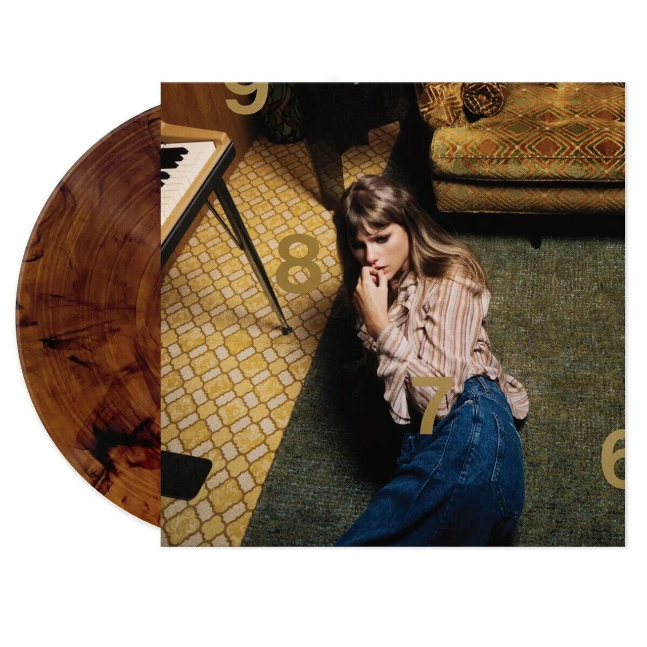 SWIFT,TAYLOR - MIDNIGHTS [MAHOGANY EDITION] Vinyl LP - Image 2