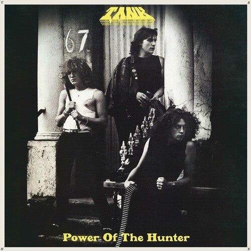 TANK - POWER OF THE HUNTER - WHITE/GREY Vinyl LP