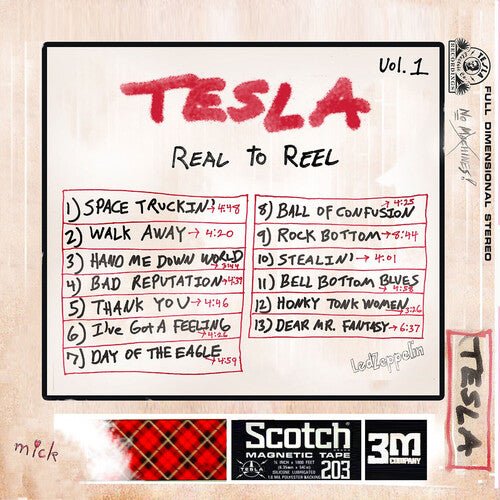 TESLA - REAL TO REEL VOL 1 Vinyl LP