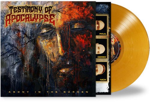 TESTIMONY OF APOCALYPSE - AGONY IN THE GARDEN Vinyl LP