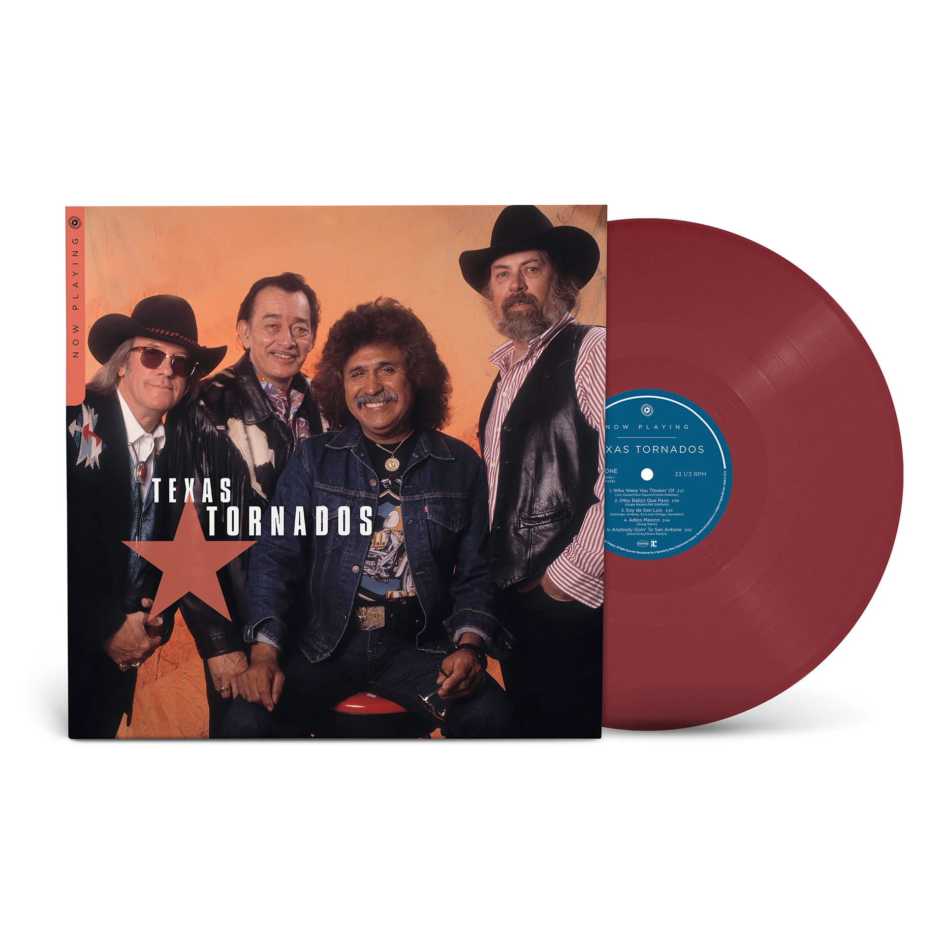 TEXAS TORNADOS - NOW PLAYING Vinyl LP