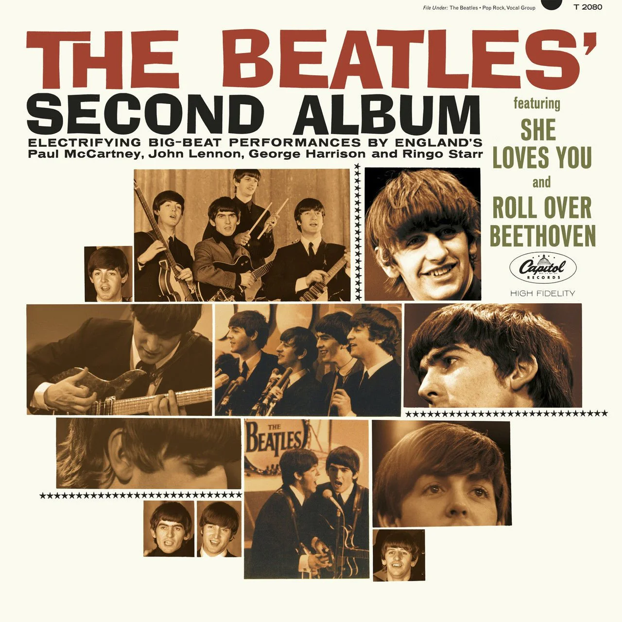 BEATLES - BEATLES SECOND ALBUM Vinyl LP - Image 2