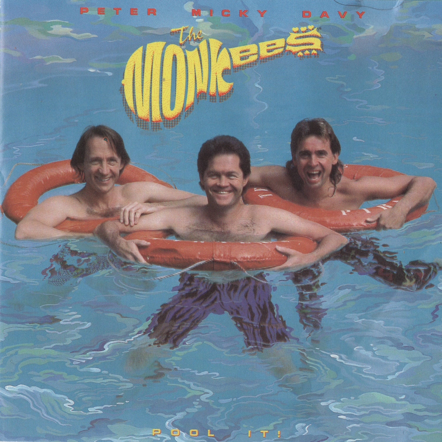 THE MONKEES - POOL IT ANNIVERSARY EDITION BLUE SWIRL Vinyl LP - Image 2