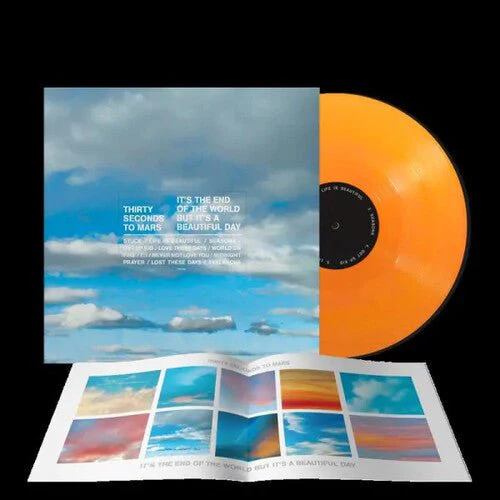 THIRTY SECONDS TO MARS - IT'S THE END OF THE WORLD BUT IT'S A BEAUTIFUL DAY Vinyl LP
