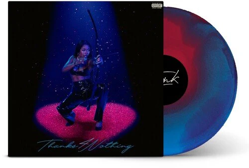 TINK - THANKS 4 NOTHING - BERRY TIE DYE Vinyl LP