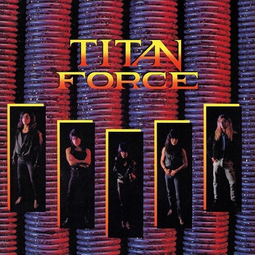 TITAN FORCE - TITAN FORCE - YELLOW/RED Vinyl LP
