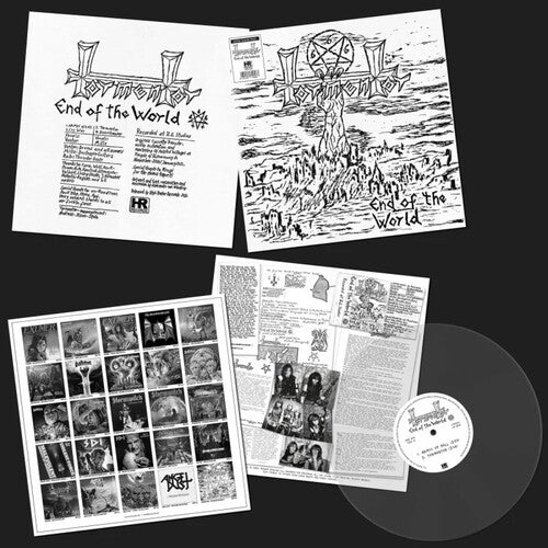 TORMENTOR - END OF THE WORLD DEMO '84 - TRANS ULTRA CLEAR Vinyl LP