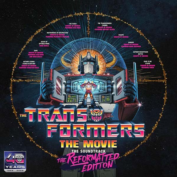 TRANSFORMERS - MOVIE THE SOUNDTRACK - THE REFORMATTED EDITION Energon Pink Vinyl LP - Image 2