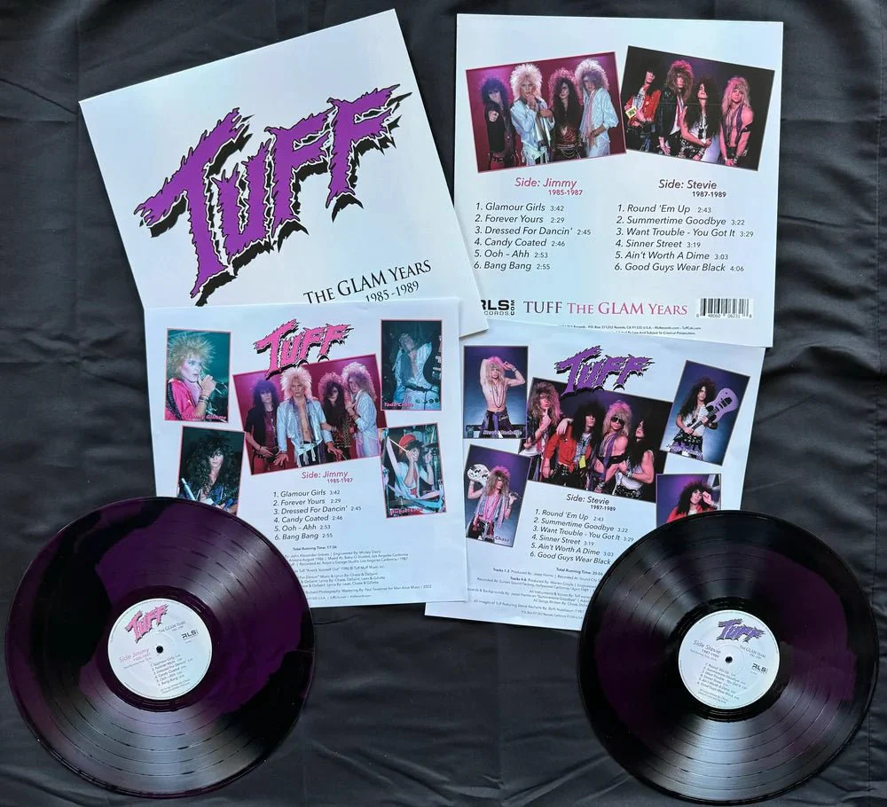 TUFF - THE GLAM YEARS 1985-1989 BLACK/PURPLE Vinyl LP - Image 3