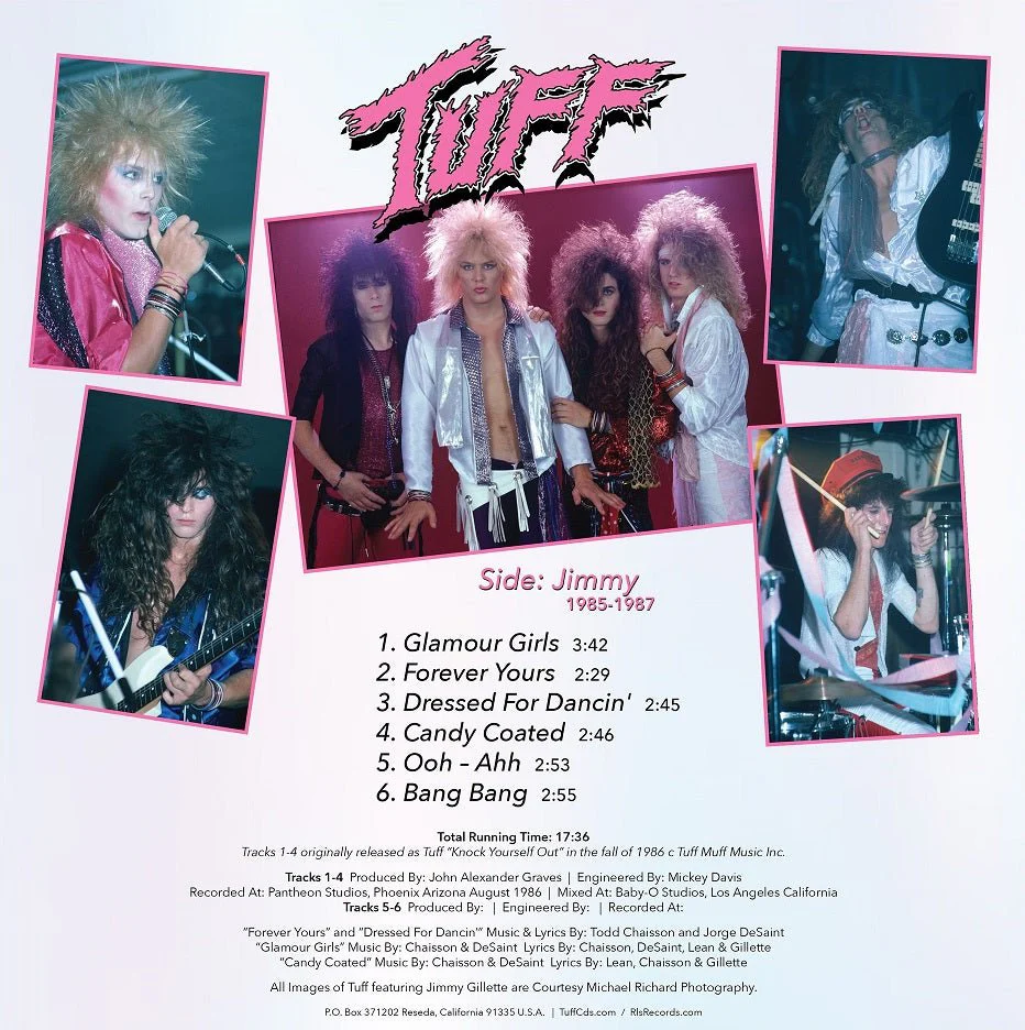 TUFF - THE GLAM YEARS 1985-1989 BLACK/PURPLE Vinyl LP - Image 5