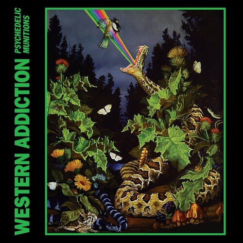 WESTERN ADDICTION - PSYCHEDELIC MUNITIONS GREEN Vinyl LP