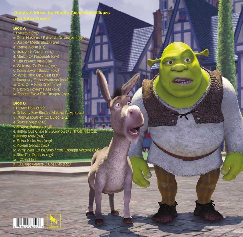 WILLIAMS,HARRY GREGSON / POWELL,JOHN - SHREK (ORIGINAL SCORE) / O.S.T. Vinyl LP - Image 3