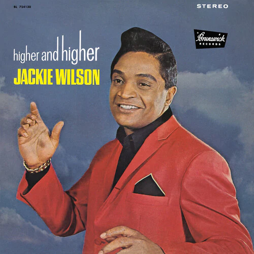 WILSON,JACKIE - HIGHER & HIGHER - BLUE Vinyl LP