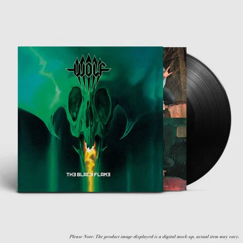 WOLF - BLACK FLAME Vinyl LP