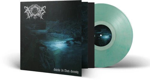 XASTHUR - SUICIDE IN DARK SERENITY - TRANSPARENT MINT MARBLE Vinyl LP
